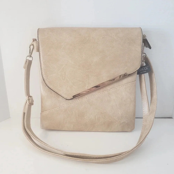 Ecosse Tan  Medium Womans CrossBody Bag. - Picture 1 of 11